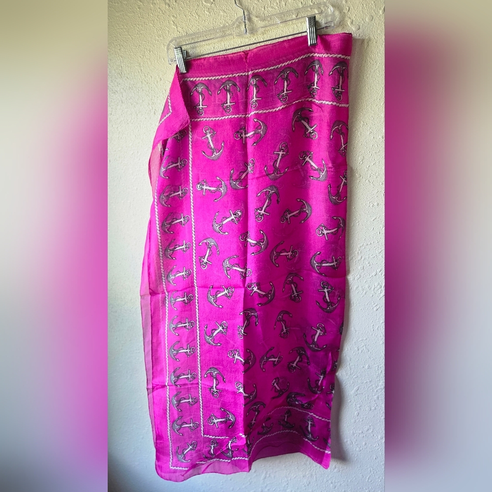 Raj NEW Fuchsia Nautical Scarf